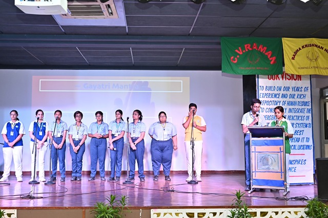 Morning Assembly By Class X-D: Honouring Alluri Sitaram Raju, The Legendary Freedom Fighter